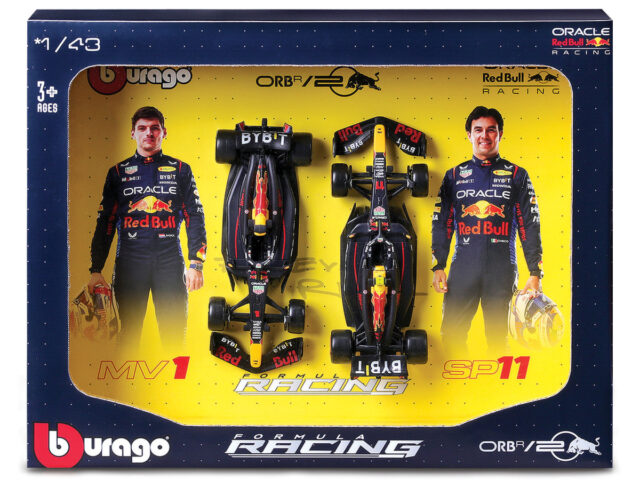 ORACLE RED BULL RACING RB20 #1 MAX VERSTAPPEN + #11 SERGIO PEREZ 2024 - 2 CAR SET