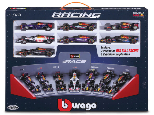 ORACLE RED BULL FORMULA RACING - 7 CAR SET