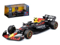 Red Bull Rb21 #22 Yuki Tsunoda 2025 With Helmet 1:43 Donker Blauw/rood/geel