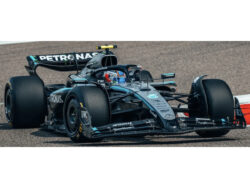 Mercedes Benz AMG W16 #12 ANDREA KIMI ANTONELLI 2025 with Helmet