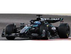 Mercedes Benz AMG W16 #63 GEORGE RUSSELL 2025 with Helmet
