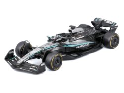 Mercedes Benz Amg W16 #63 George Russell 2025 1:43 Zilver/zwart/turquoise