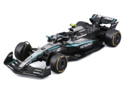 Mercedes Benz Amg W16 #12 Andrea Kimi Antonelli 2025 1:43 Zilver/zwart/turquoise