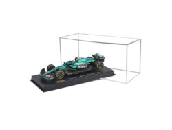 Aston Martin Amr 25 #14 Fernando Alonso 2025 With Helmet 1:43 Donker Groen/zwart/geel