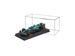 Aston Martin Amr 25 #18 Lance Stroll 2025 With Helmet 1:43 Donker Groen/zwart/geel