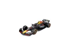 Red Bull Rb20 #11 Sergio Perez 2024 With Helmet 1:24 Donker Blauw/rood/geel