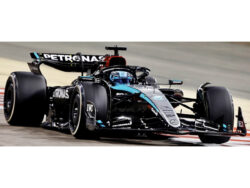 Mercedes Benz AMG W15 #63 GEORGE RUSSELL 2024 with Helmet