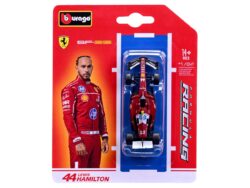 Ferrari Sf-25 #44 Lewis Hamilton 2025 1:64 Rood/wit/blauw