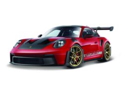 Porsche 911 Gt3 With Weissach Package 2025 1:24 Grijs/rood