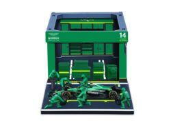 Aston Martin Amr25  #14  Fernando Alonso  - Pit Pass Set 1:43 Groen