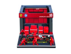 Ferrari Sf-25 #16 Charles Leclerc  2025  - Pit Pass Set 1:43 Rood