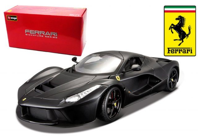 negatief Factureerbaar fabriek Ferrari Laferrari (signature) 1:18 mat zwart | Bburago Nederland