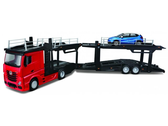 MERCEDES BENZ ACTROS 2545 MULTICAR CARRIER + RENAULT CAPTUR 2016