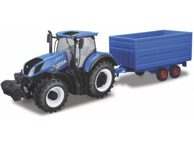 NEW HOLLAND T7HD TRACTOR+ TRAILER