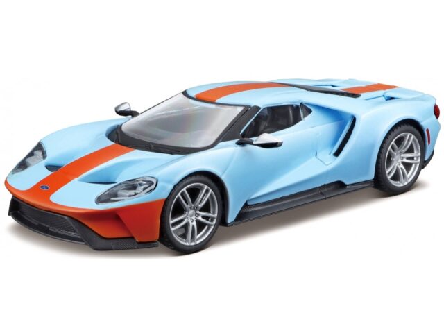 Ford Gt 2017 1:32 licht blauw/oranje