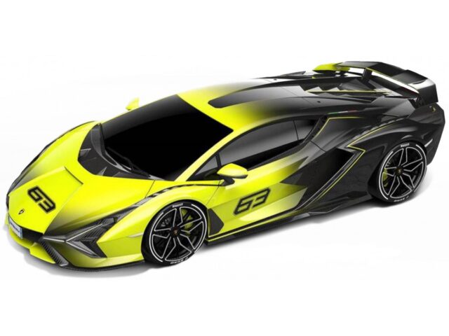 Lamborghini SIAN FKP 37 (Yellow Fade Color) 2020