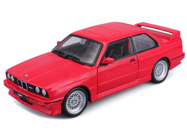 BMW M3 (E30) 1988 1:24 rood