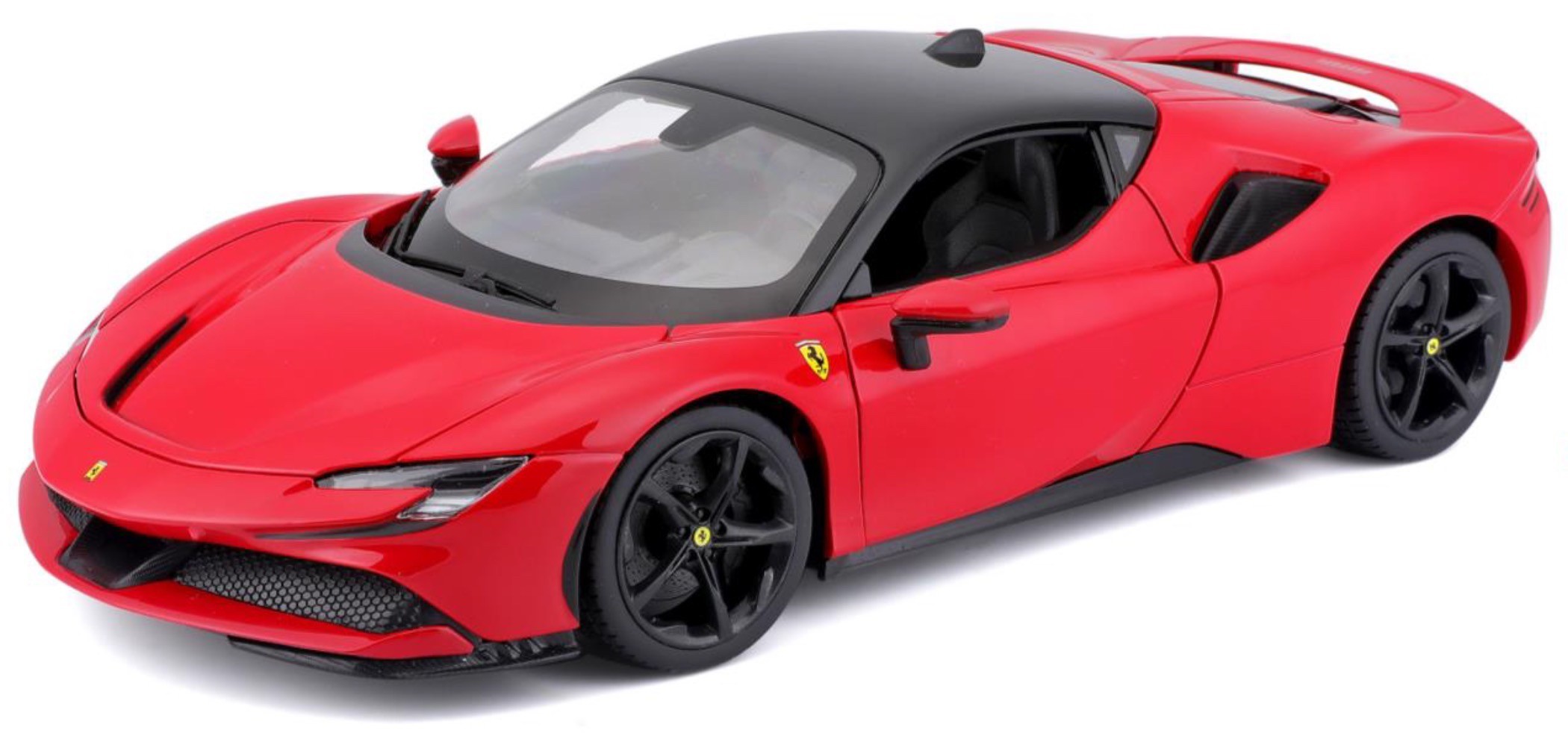 Ferrari 1:18 rood/zwart Bburago Nederland