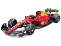 Ferrari F1-75 #16 CHARLES LECLERC 2022 WITH HELMET - Monza Livery 75th ANNIVERSARY VERSION