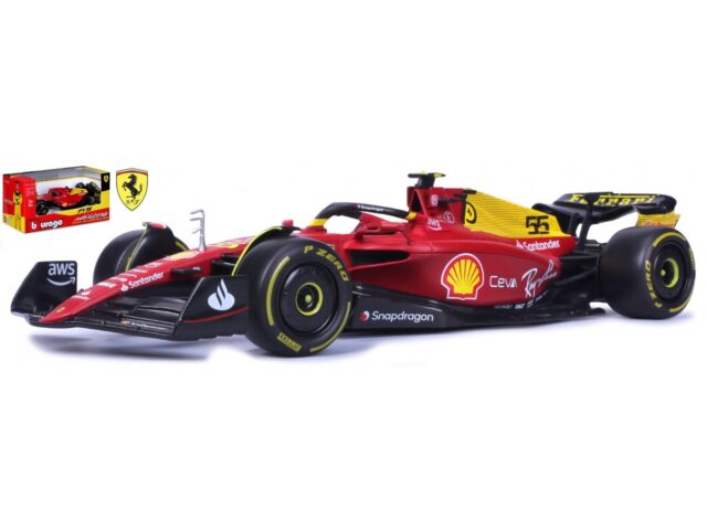 Ferrari F1-75 #55 CARLOS SAINZ 2022 - Monza Livery 75th ANNIVERSARY VERSION