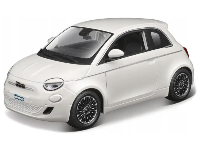 Fiat 500e 1:24 Wit