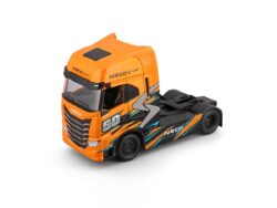 Iveco S-way 570 1:43 Zilver/zwart/blauw