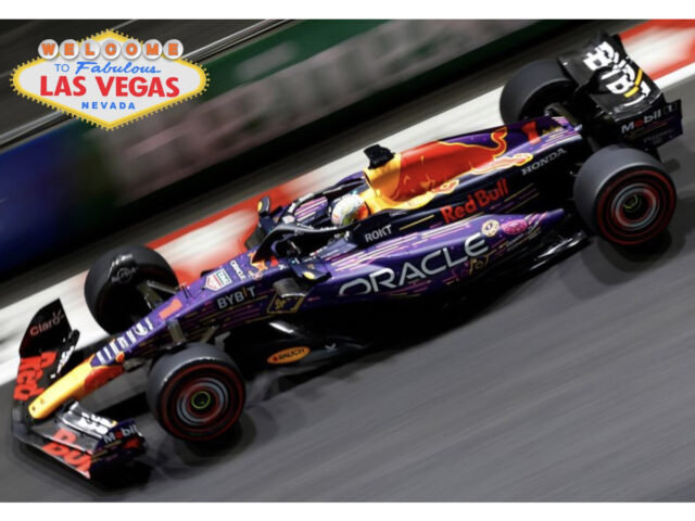 Red Bull RACING RB19 #1 MAX VERSTAPPEN WINNER LAS VEGAS GP 2023