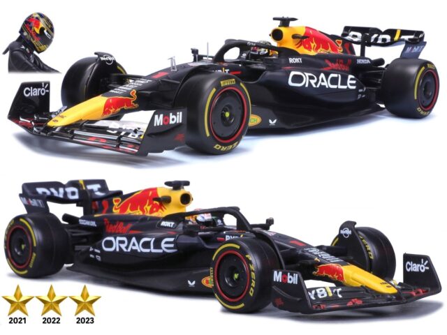Red Bull RB19 #1 MAX VERSTAPPEN WINNER "QATAR" + "ABU DHABI" GP - LAST RACE SPECIAL 2023 - 2 CAR SET