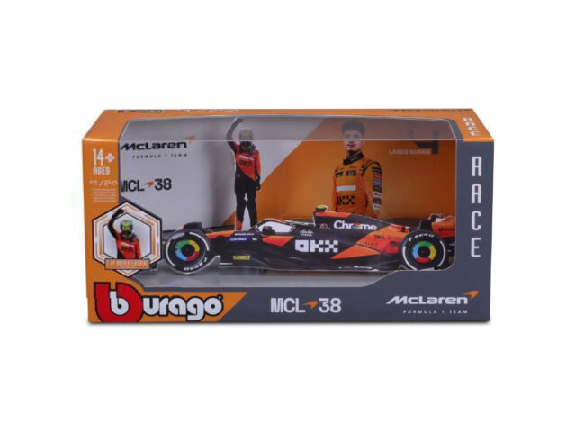 Mclaren MCL38 #81 OSCAR PIASTRI 2024 With figure