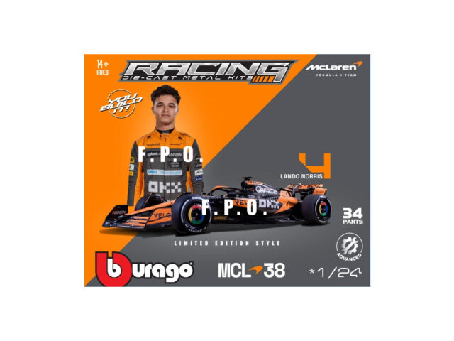 Mclaren MCL38 #4 LANDO NORRIS 2024 - KIT