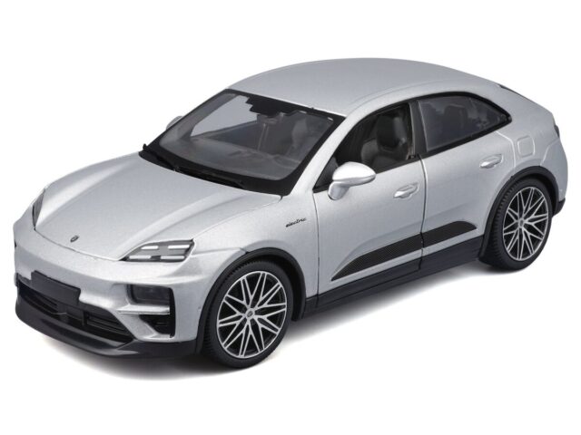Porsche Macan Turbo 2024 1:24 Zilver