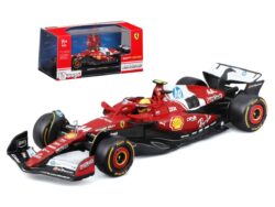 Ferrari F1 #44 Lewis Hamilton Season Car 2025 1:43 Rood